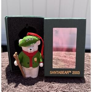 2003 Santa Bear Dayton Hudson's Ornament Marshall Fields Santabear